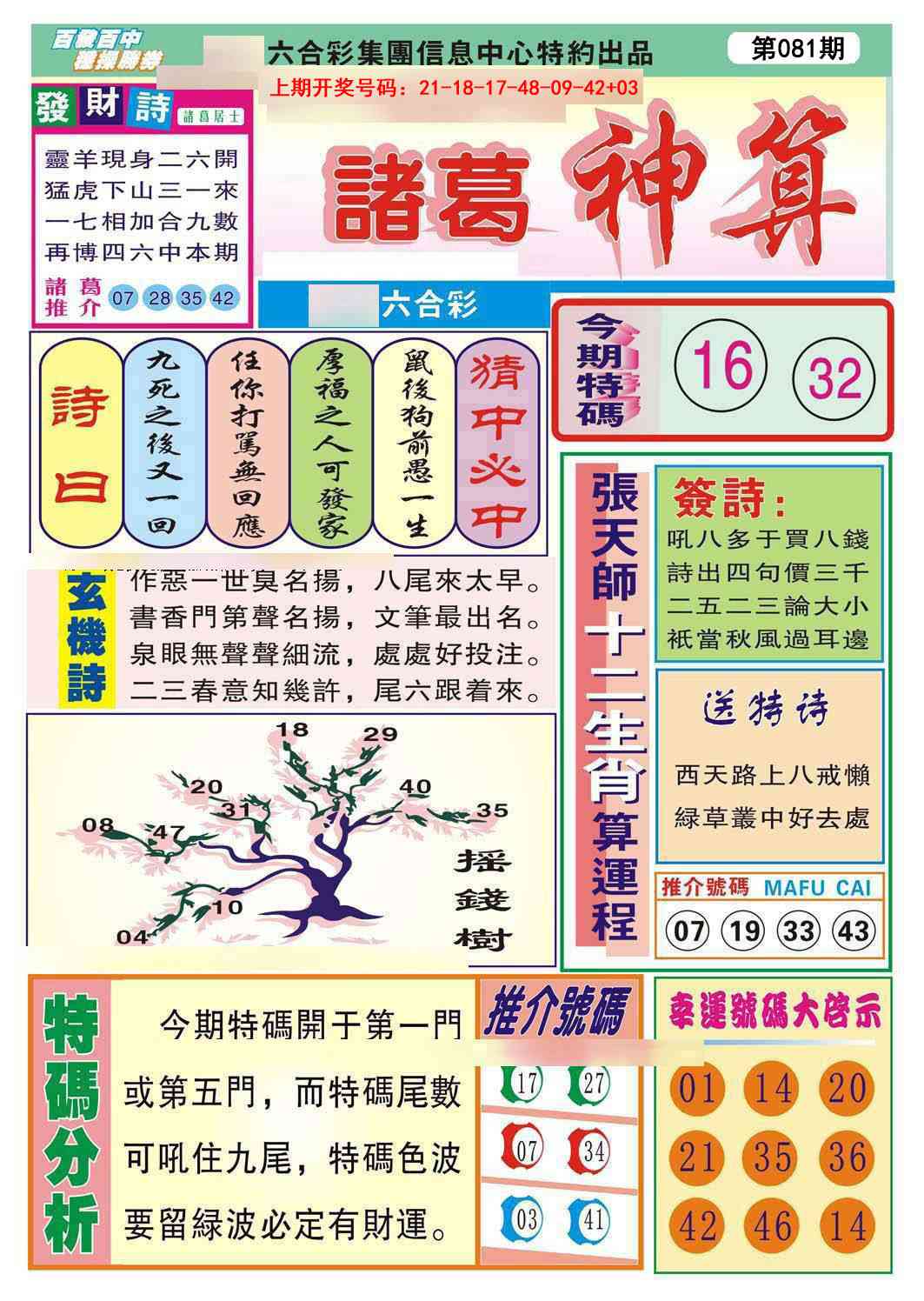 081期诸葛神算[图]